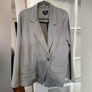 Like new plaid blazer